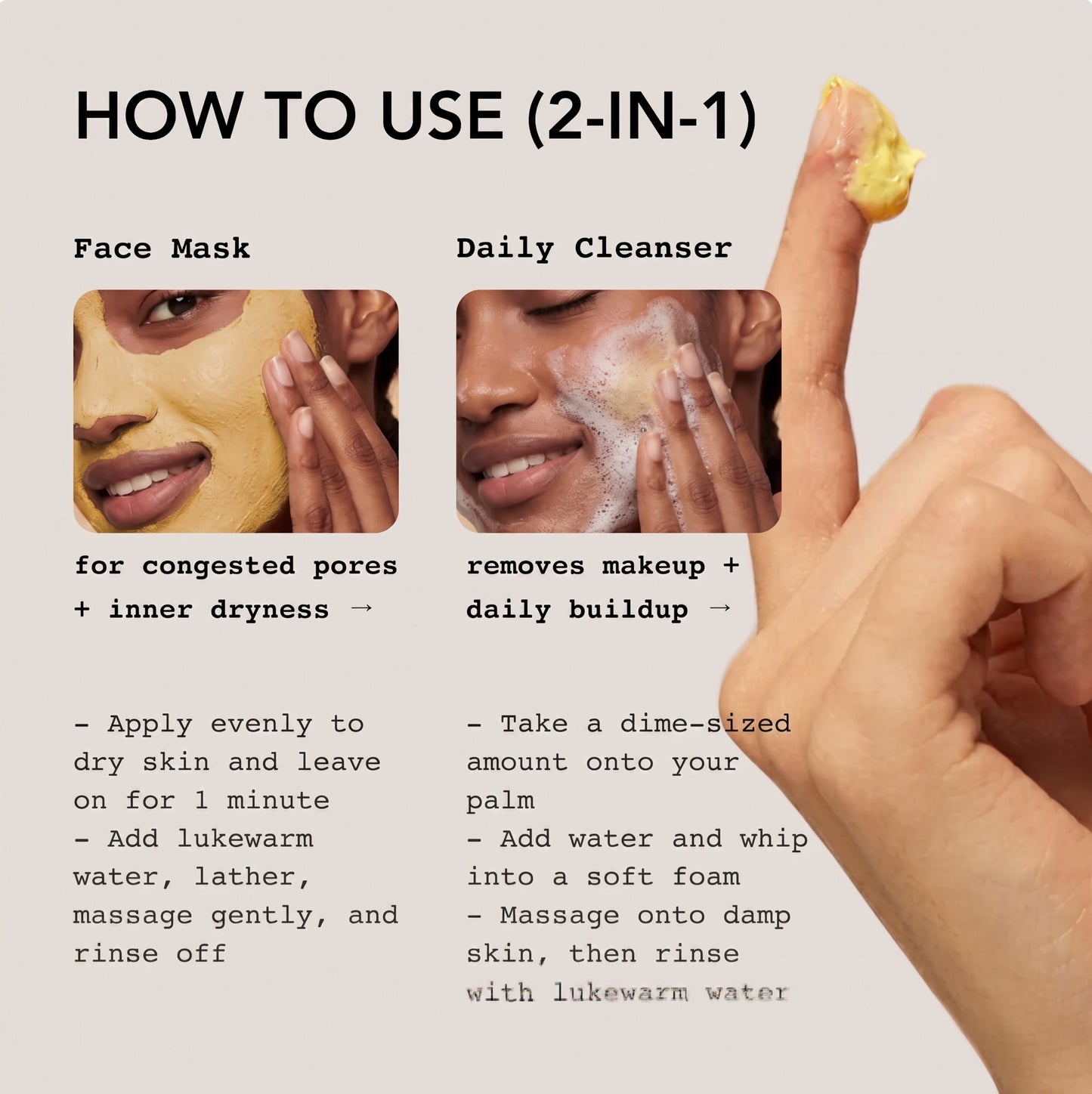 Face Mask Cleanser